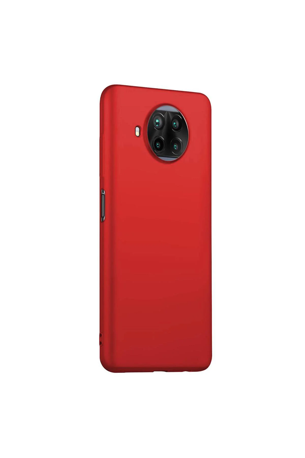 Xiaomi Mi 10T Lite Premium Silikon Kılıf Bordo