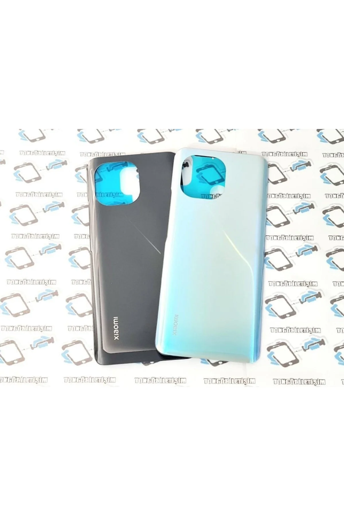 Xiaomi Mi 11 Arka Kapak Batarya Pil Kapağı (Cam) Beyaz