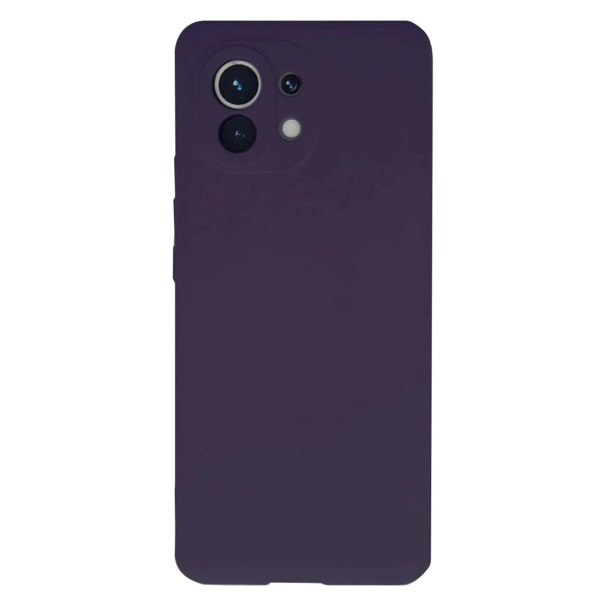 Xiaomi Mi 11 ile Uyumlu Nano İç Kadifeli Silikon Kılıf - Mor | Çizilme ve Darbelere Karşı Koruma Xiaomi Mi 11 ile Uyumlu Nano İç Kadifeli Silikon Kılıf - Mor | Çizilme ve Darbelere Karşı Koruma
