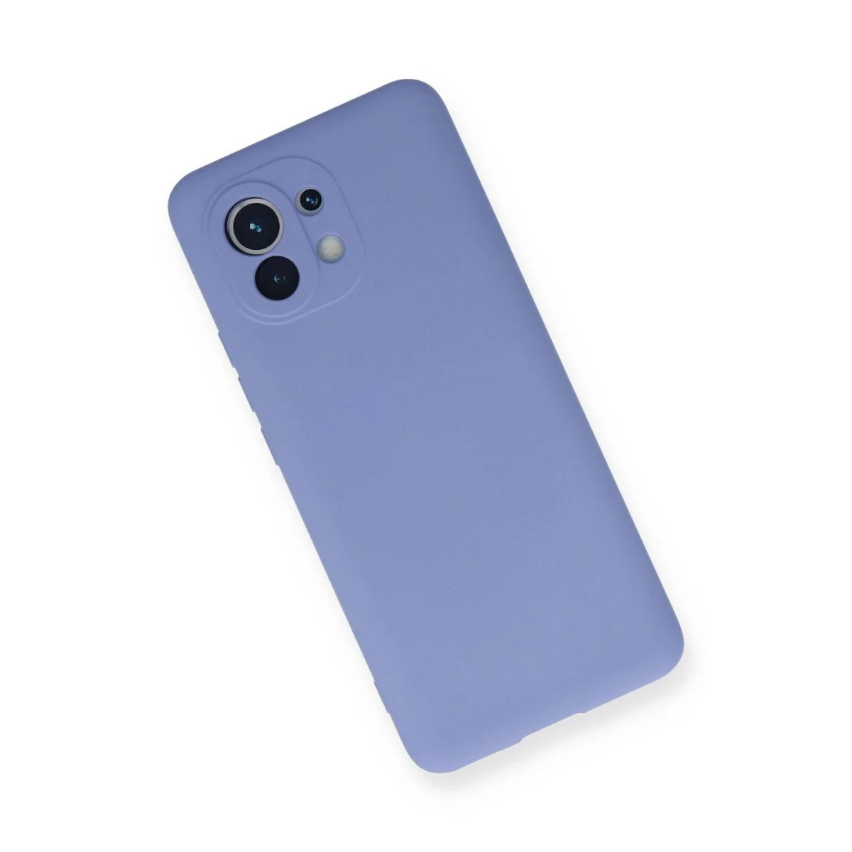 Xiaomi Mi 11 ile Uyumlu Nano İçi Kadife Silikon Kılıf - Lila