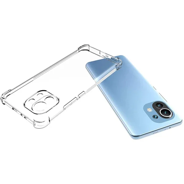 Xiaomi Mi 11 Kamera Korumalı Shockproof Darbe Emici Silikon Kılıf-1852