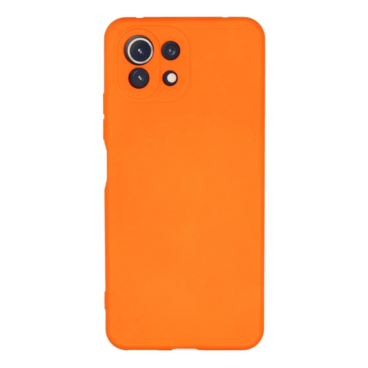 Xiaomi Mi 11 Lite ile Uyumlu Nano İçi Kadife Silikon Kılıf - Turuncu Fiyatı, Yorumları ve Özellikleri