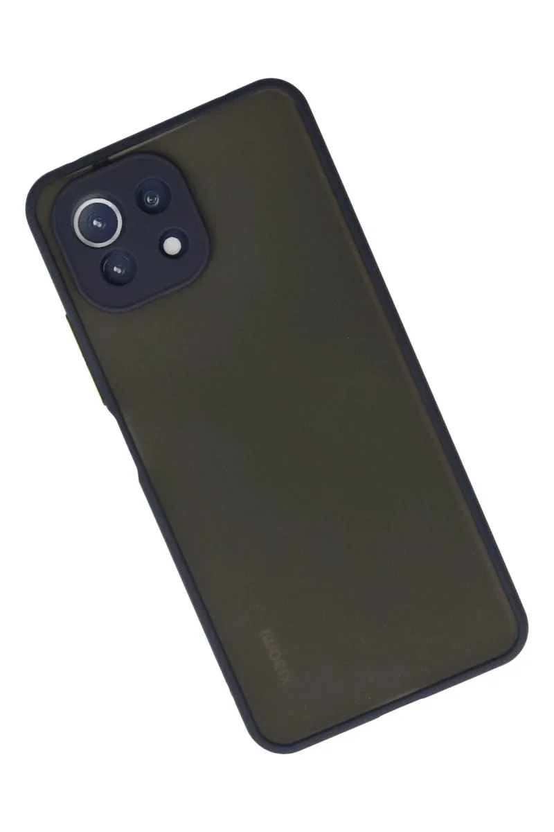 Xiaomi Mİ 11 Lite Kılıf Montreal Silikon Kapak - Lacivert