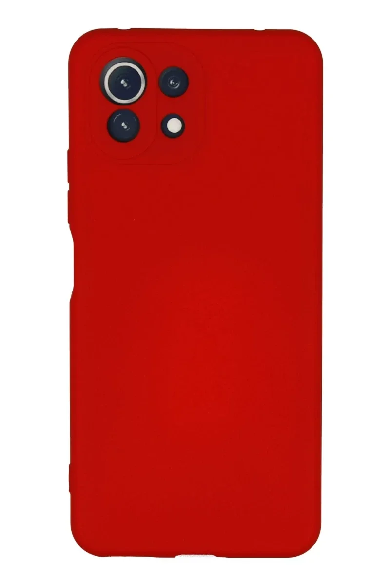 Xiaomi Mİ 11 Lite Kılıf Nano içi Kadife Silikon - Kırmızı Fiyatı, Yorumları ve Özellikleri