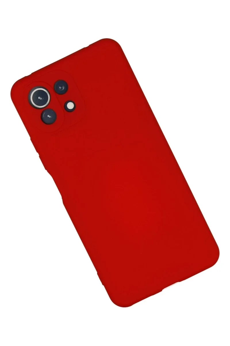 Xiaomi Mİ 11 Lite Kılıf Nano içi Kadife Silikon - Kırmızı Fiyatı, Yorumları ve Özellikleri