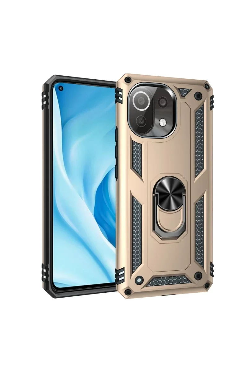 Xiaomi Mİ 11 Lite Kılıf Sofya Yüzüklü Silikon Kapak - Gold Fiyatı, Yorumları ve Özellikleri