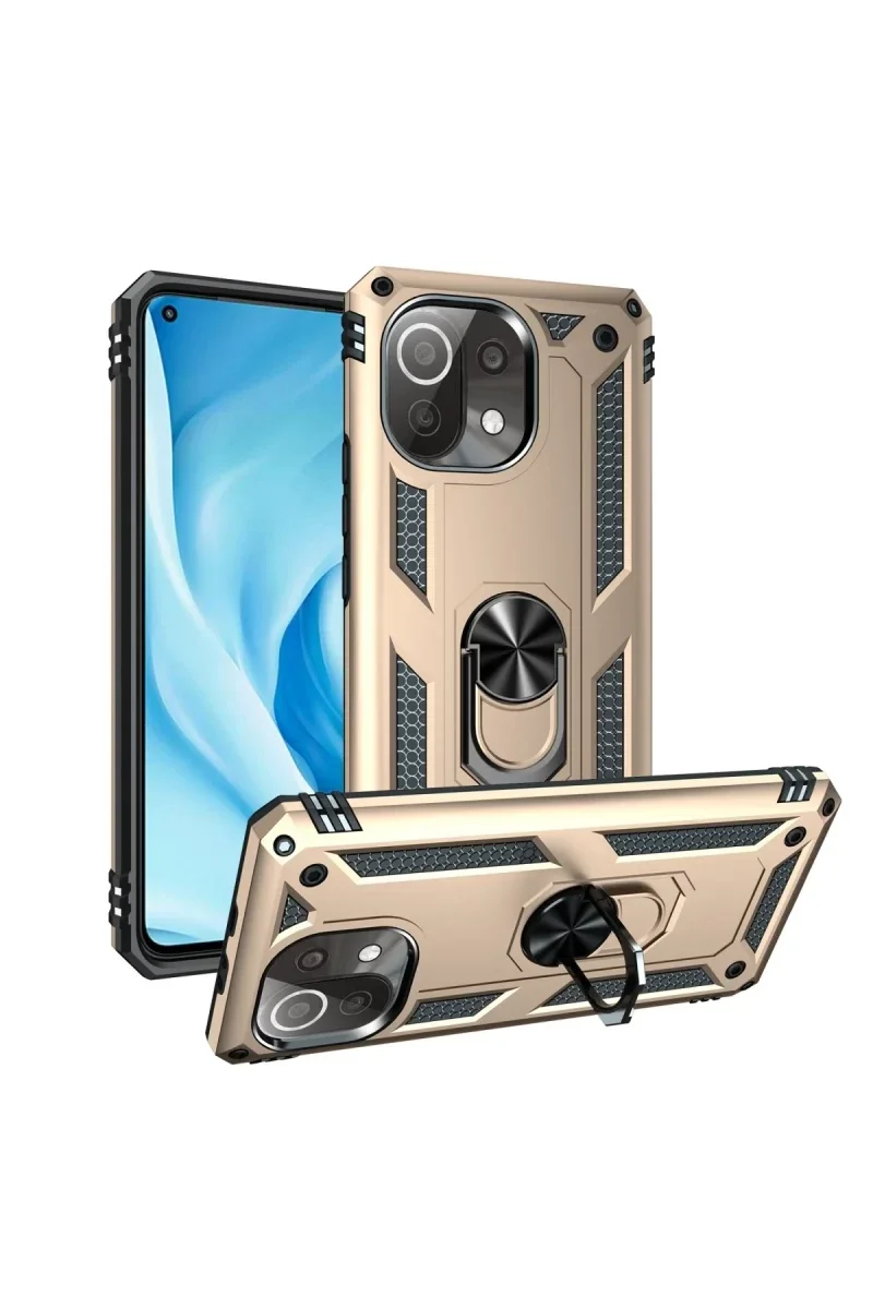 Xiaomi Mİ 11 Lite Kılıf Sofya Yüzüklü Silikon Kapak - Gold Fiyatı, Yorumları ve Özellikleri
