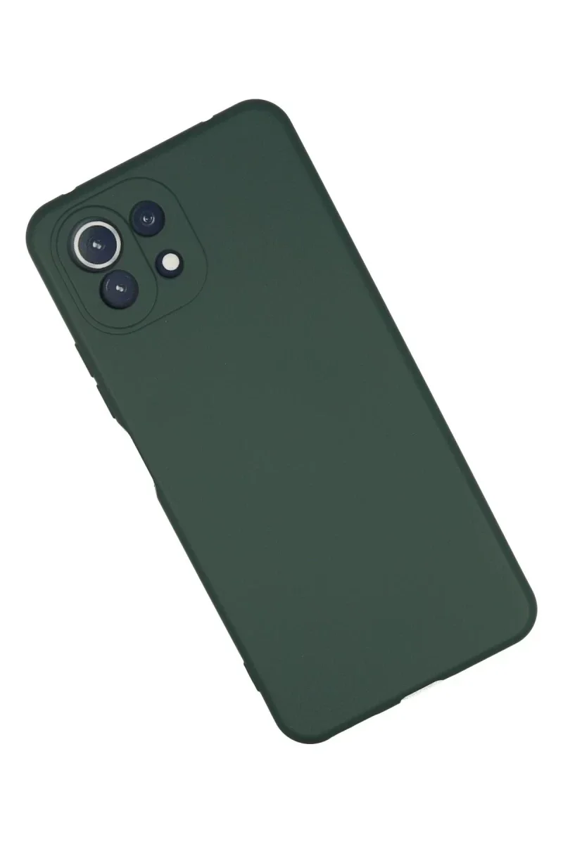 Xiaomi Mİ 11 Lite Kılıf Nano içi Kadife Silikon - Koyu Yeşil Fiyatı, Yorumları ve Özellikleri