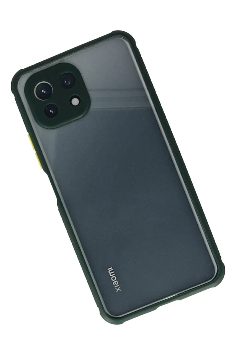 Xiaomi Mİ 11 Lite Kılıf Miami Şeffaf Silikon - Koyu Yeşil Fiyatı, Yorumları ve Özellikleri