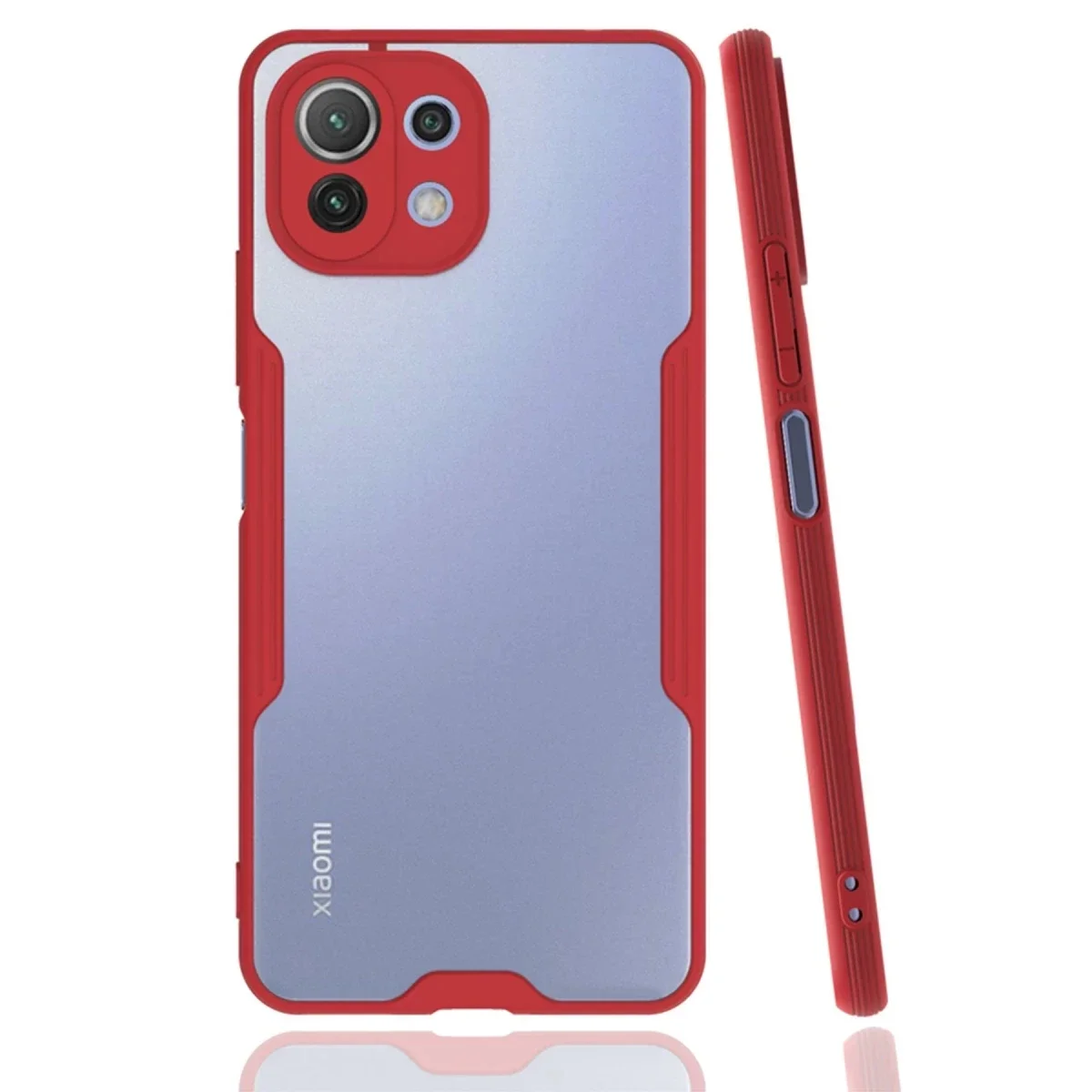Xiaomi Mİ 11 Lite Kılıf Platin Silikon - Kırmızı Fiyatı, Yorumları ve Özellikleri