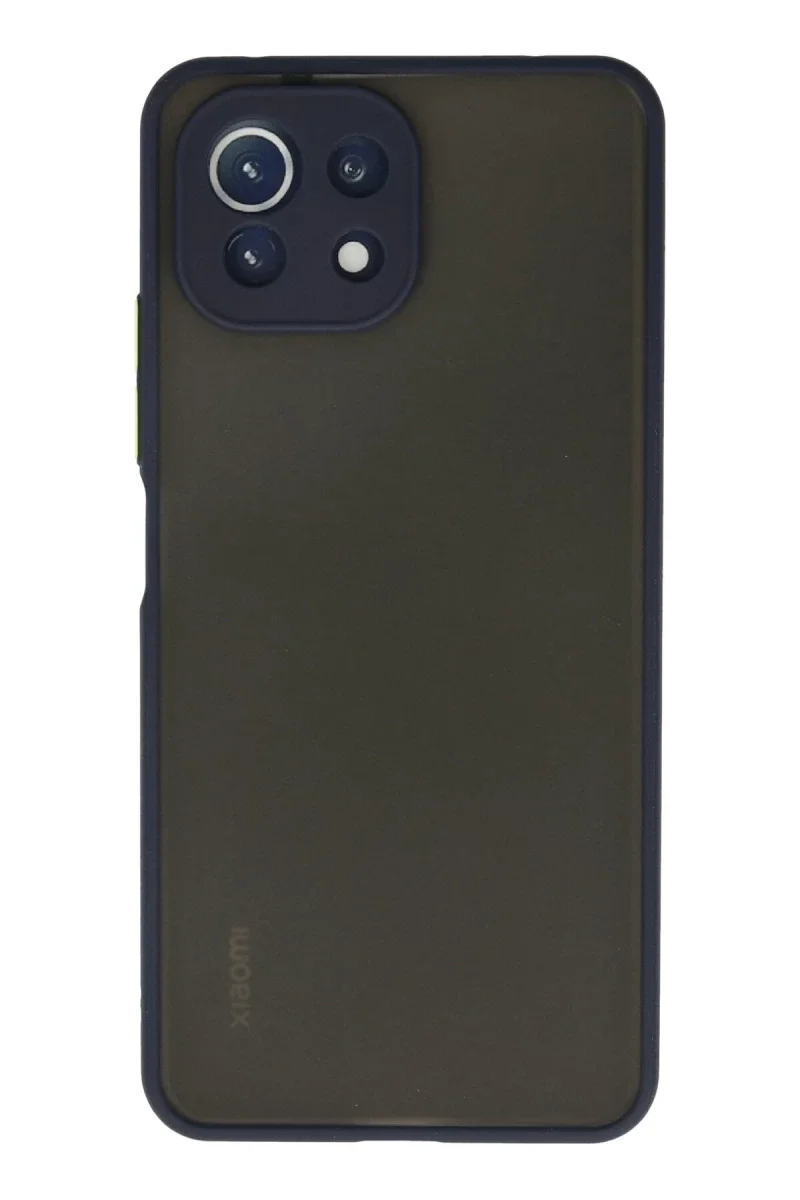 Xiaomi Mİ 11 Lite Kılıf Montreal Silikon Kapak - Lacivert