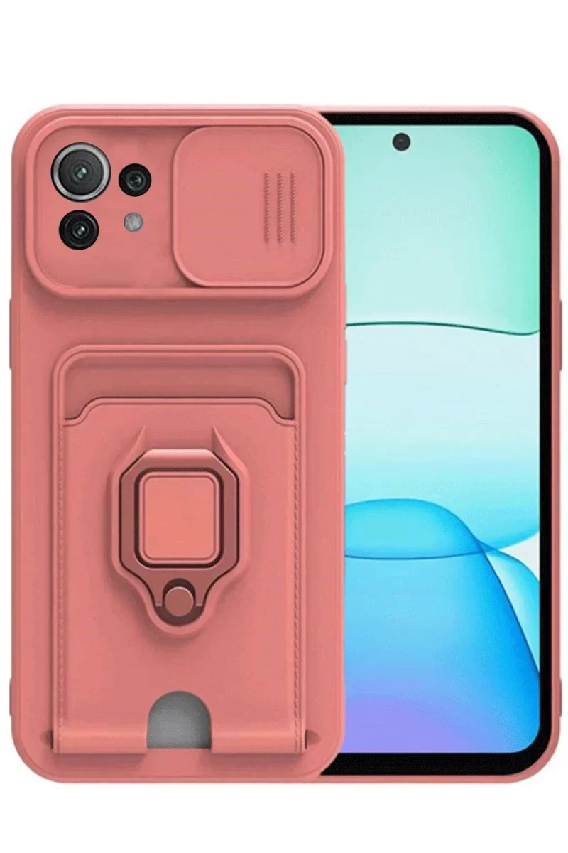 Xiaomi Mİ 11 Lite Kılıf Zuma Kartvizitli Yüzüklü Silikon - Pembe Fiyatı, Yorumları ve Özellikleri