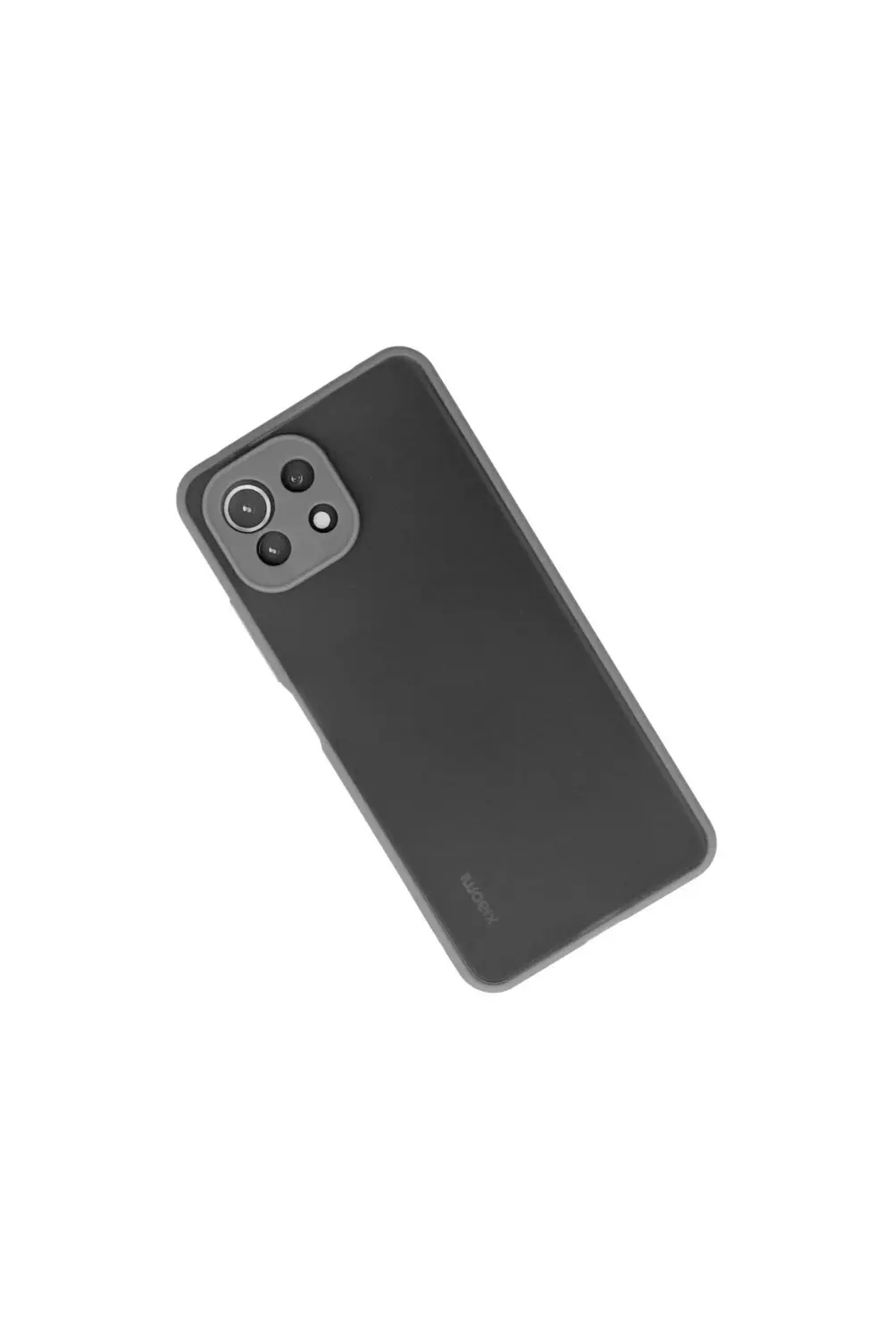 Xiaomi Mi 11 Lite Kılıf Montreal Silikon Kapak - Gri Xiaomi Mi 11 Lite Kılıf Montreal Silikon Kapak - Gri