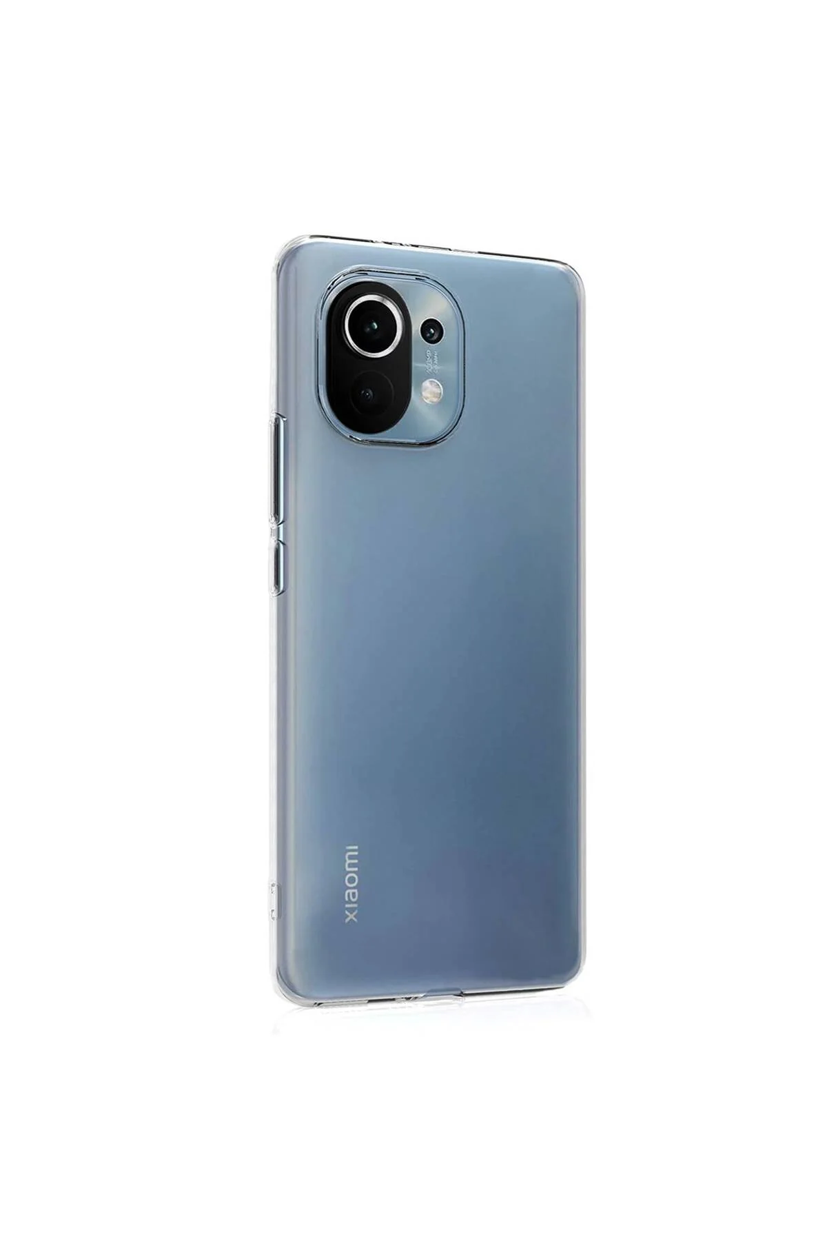Xiaomi Mi 11 Premium Silikon Kılıf Şeffaf