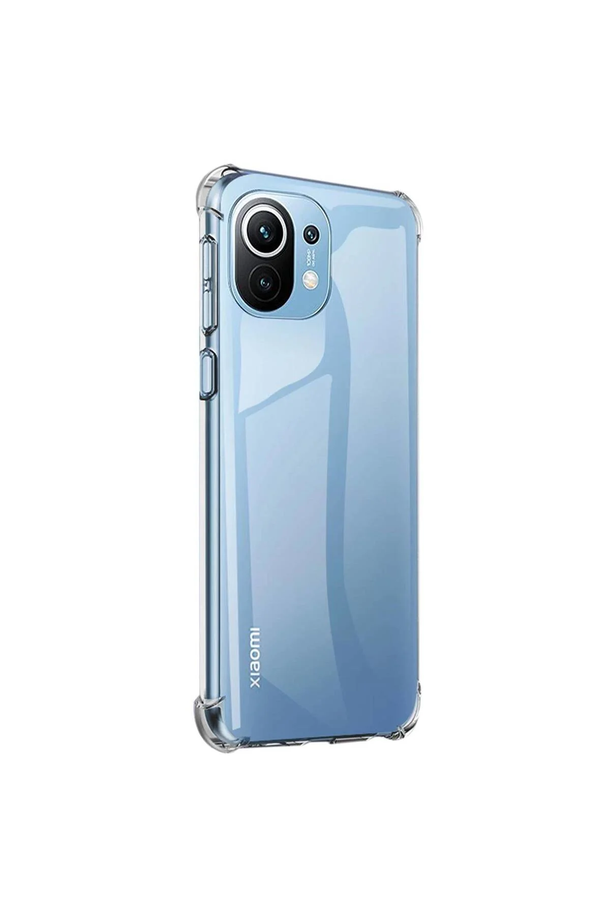 Xiaomi Mi 11 Şeffaf Tank Silikon Kapak