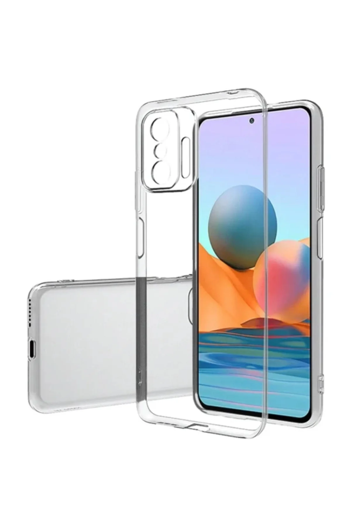 Xiaomi Mi 11 T 2.0 MM Korumalı Şeffaf Silikon Kılıf