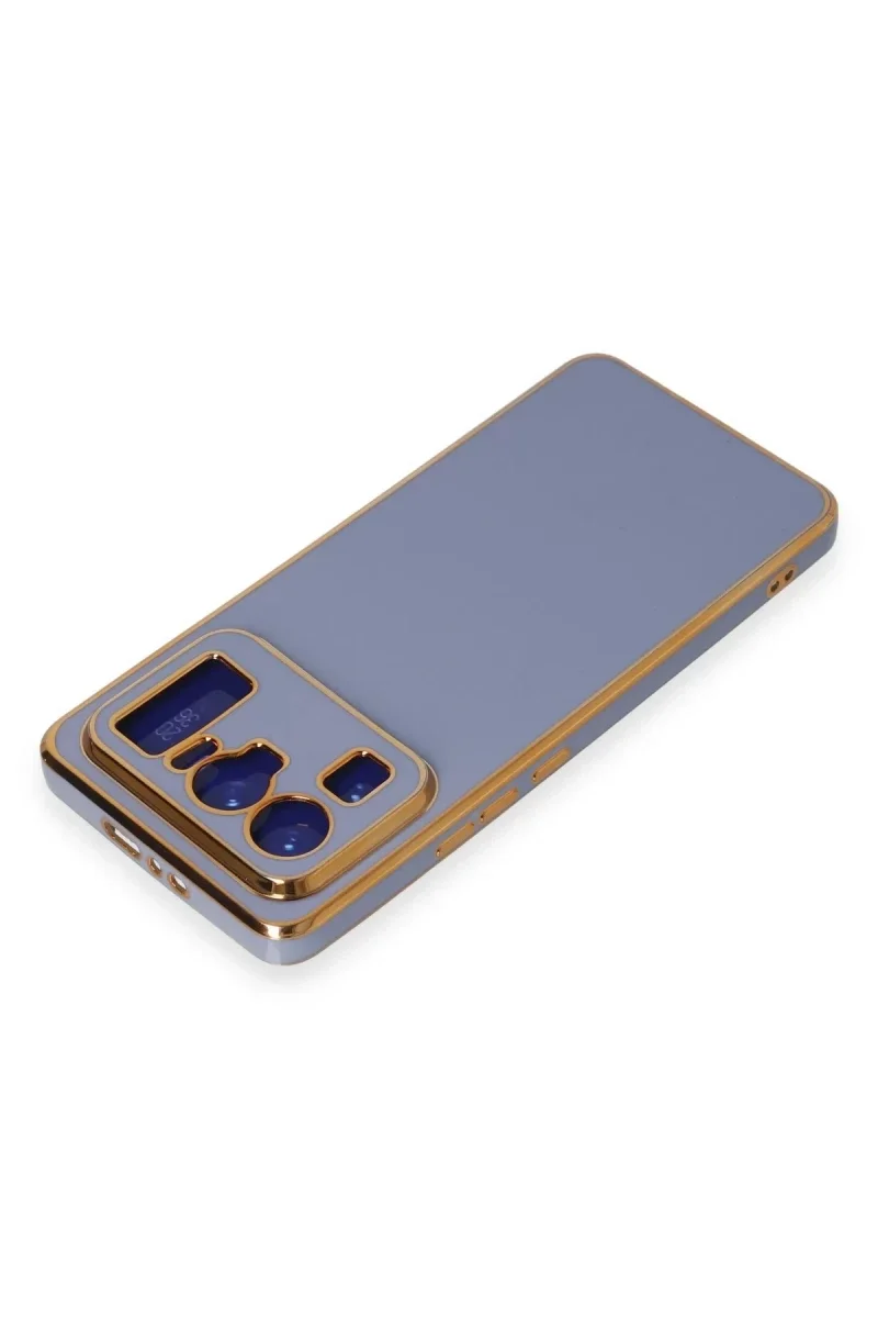 Xiaomi Mi 11 Ultra Kılıf Volet Silikon - Mavi Xiaomi Mi 11 Ultra Kılıf Volet Silikon - Mavi