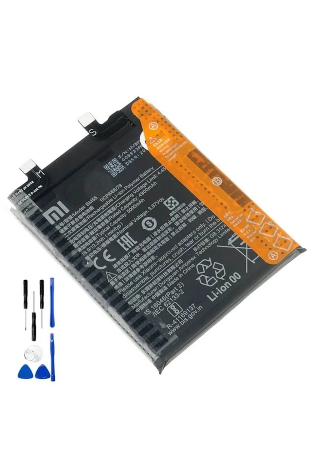 Xiaomi Mi 11 Ultra Pil Batarya Bm55 5000 Mah + Tamir Set Xiaomi Mi 11 Ultra Pil Batarya Bm55 5000 Mah + Tamir Set