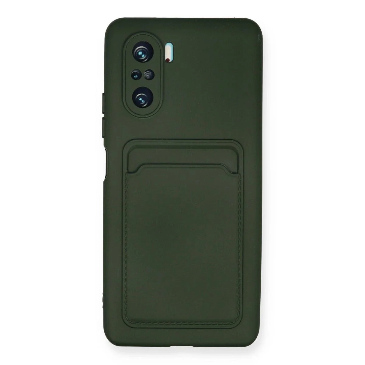 Xiaomi Mi 11i ile Uyumlu Kelvin Kartvizitli Silikon Kılıf - Koyu Yeşil Fiyatı, Yorumları ve Özellikleri