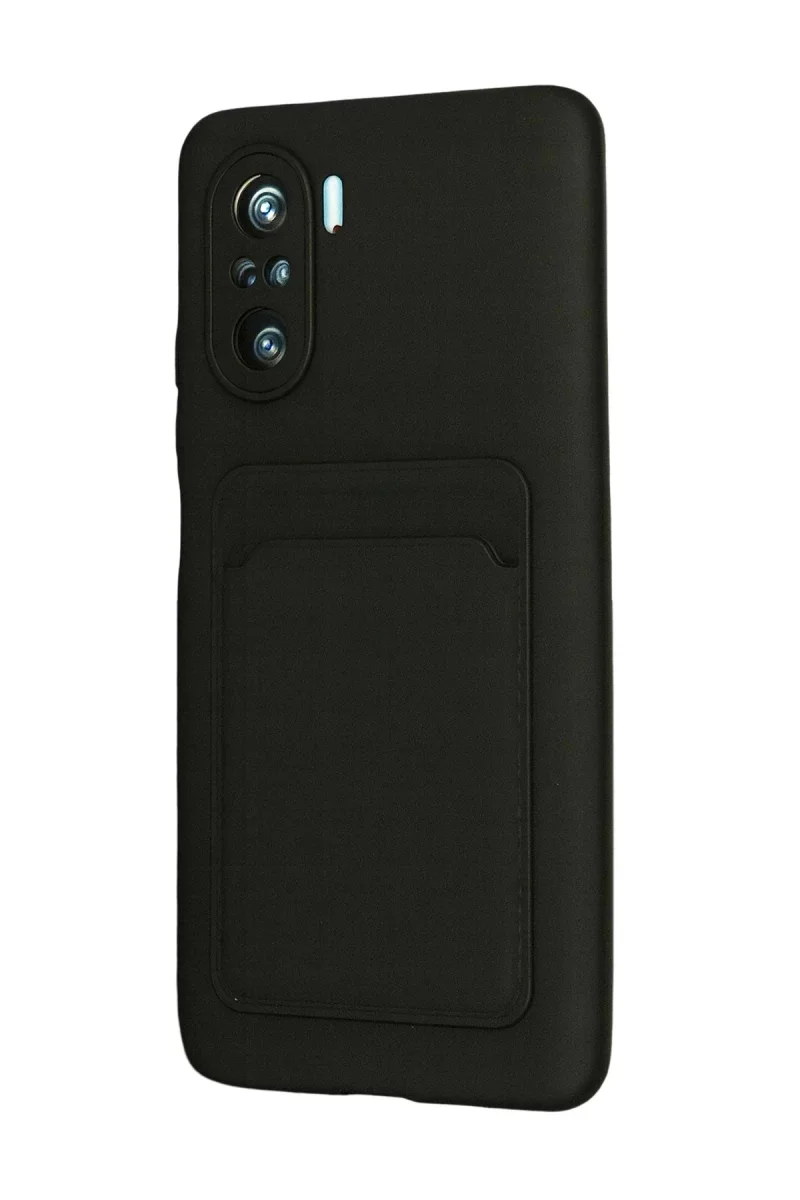 Xiaomi Mi 11i Kılıf Kelvin Kartvizitli Silikon - Siyah Xiaomi Mi 11i Kılıf Kelvin Kartvizitli Silikon - Siyah