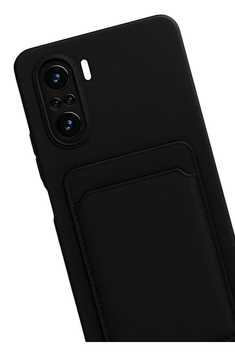 Xiaomi Mi 11i Kılıf Kelvin Kartvizitli Silikon - Siyah Xiaomi Mi 11i Kılıf Kelvin Kartvizitli Silikon - Siyah