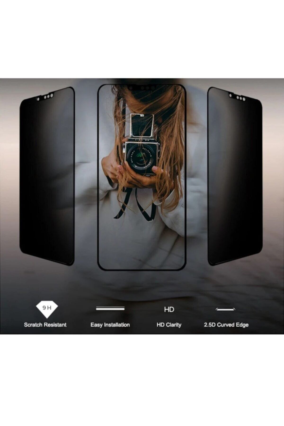 Xiaomi Mi 11t Pro Uyumlu  Mat Buzlu Hayalet Cam Ekran Koruyucu Gi