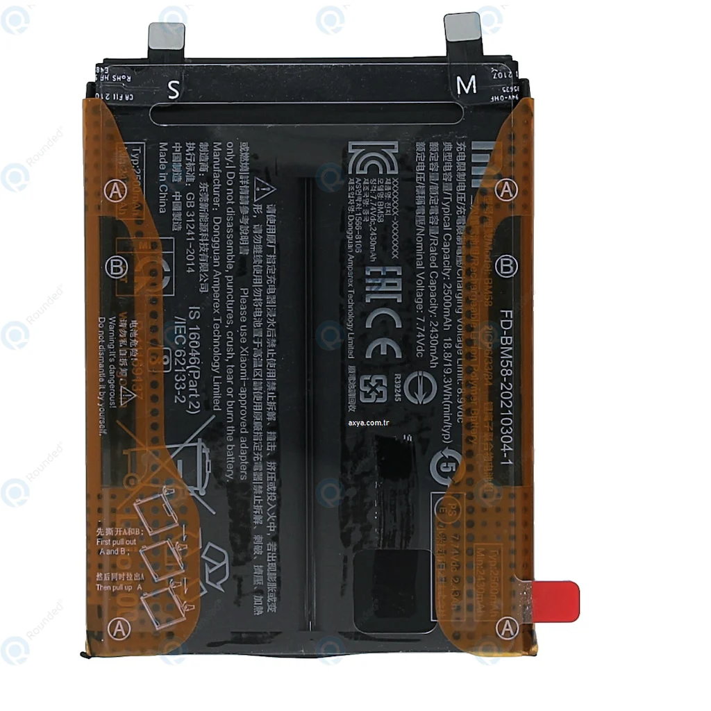 Xiaomi Mİ 11T Pro 5G Pil Batarya BM58