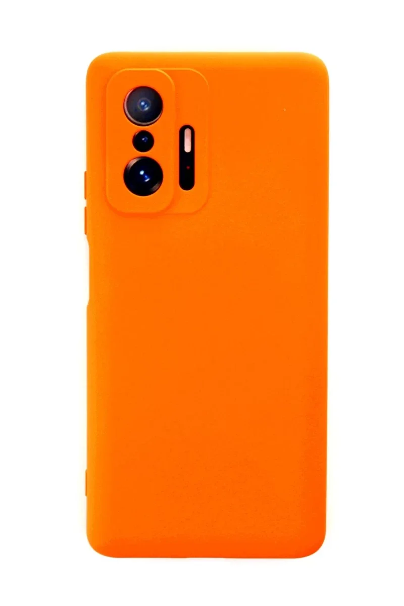 Xiaomi Mi 11T Pro Kılıf Nano içi Kadife Silikon - Turuncu Fiyatı, Yorumları ve Özellikleri