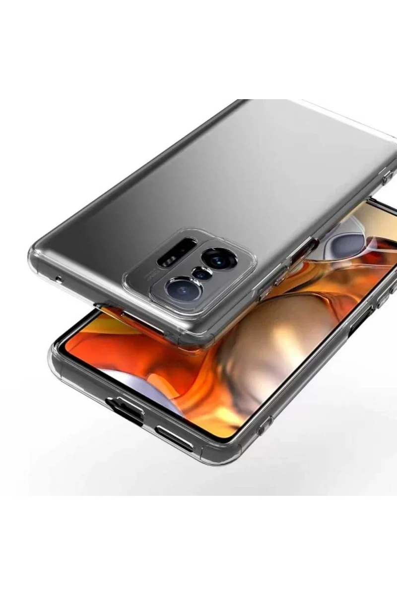 Xiaomi Mi 11T Pro Kılıf Lüx Şeffaf Silikon