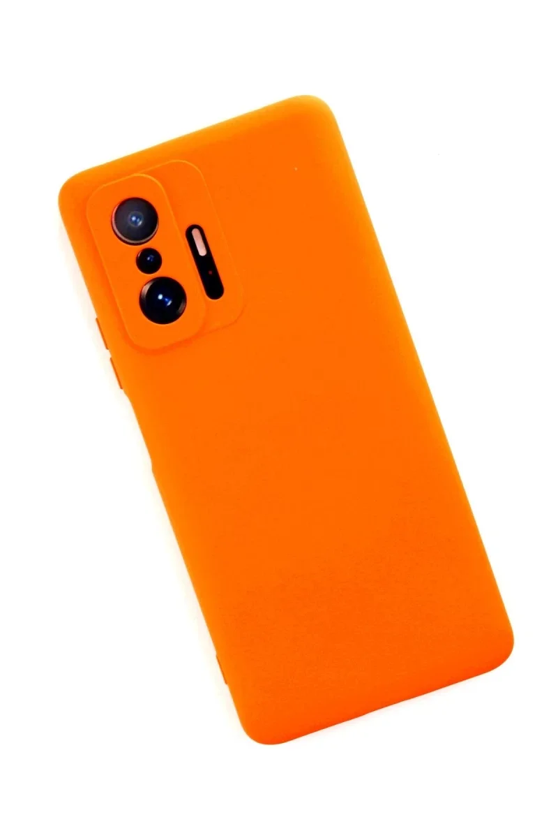 Xiaomi Mi 11T Pro Kılıf Nano içi Kadife Silikon - Turuncu Fiyatı, Yorumları ve Özellikleri