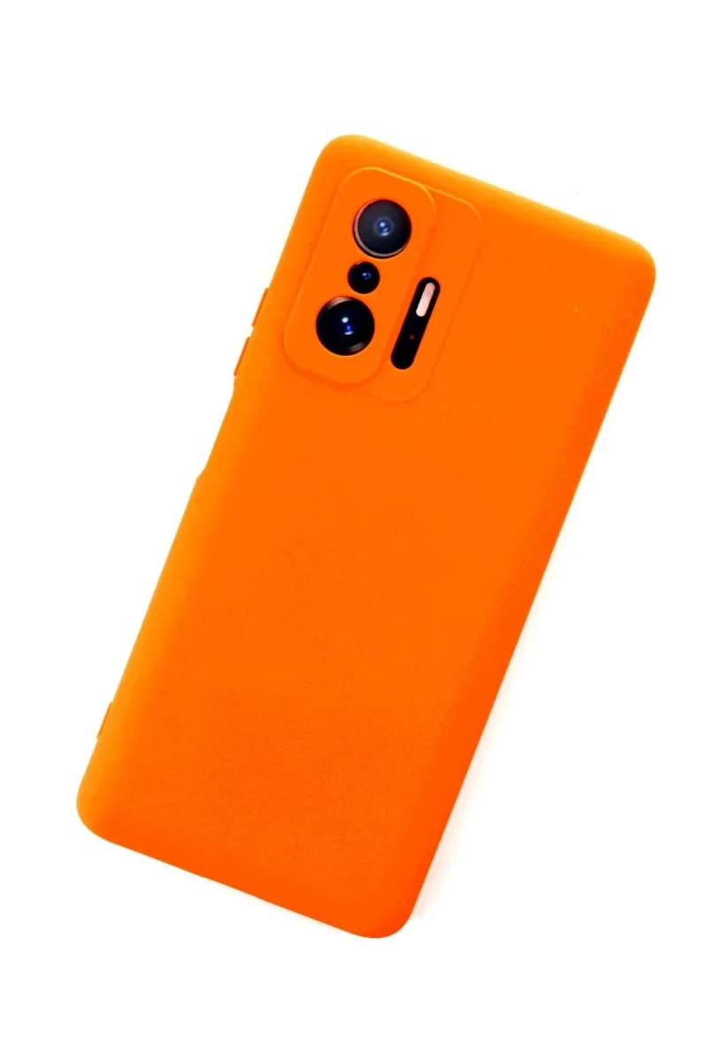 Xiaomi Mi 11T Pro Kılıf Nano içi Kadife Silikon - Turuncu Fiyatı, Yorumları ve Özellikleri