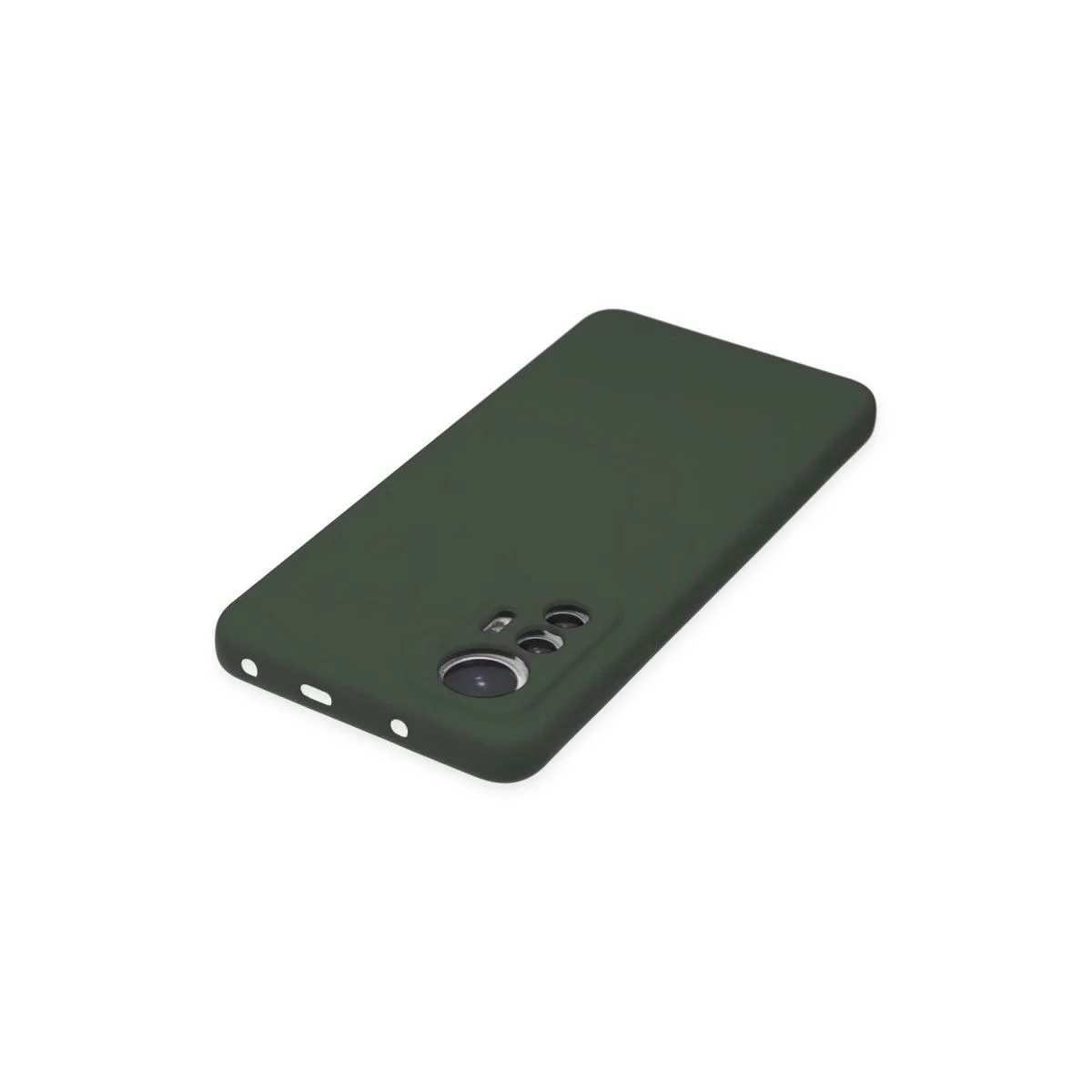 Xiaomi Mi 12 Lite ile Uyumlu Nano İçi Kadife Silikon Kılıf - Koyu Yeşil Fiyatı, Yorumları ve Özellikleri