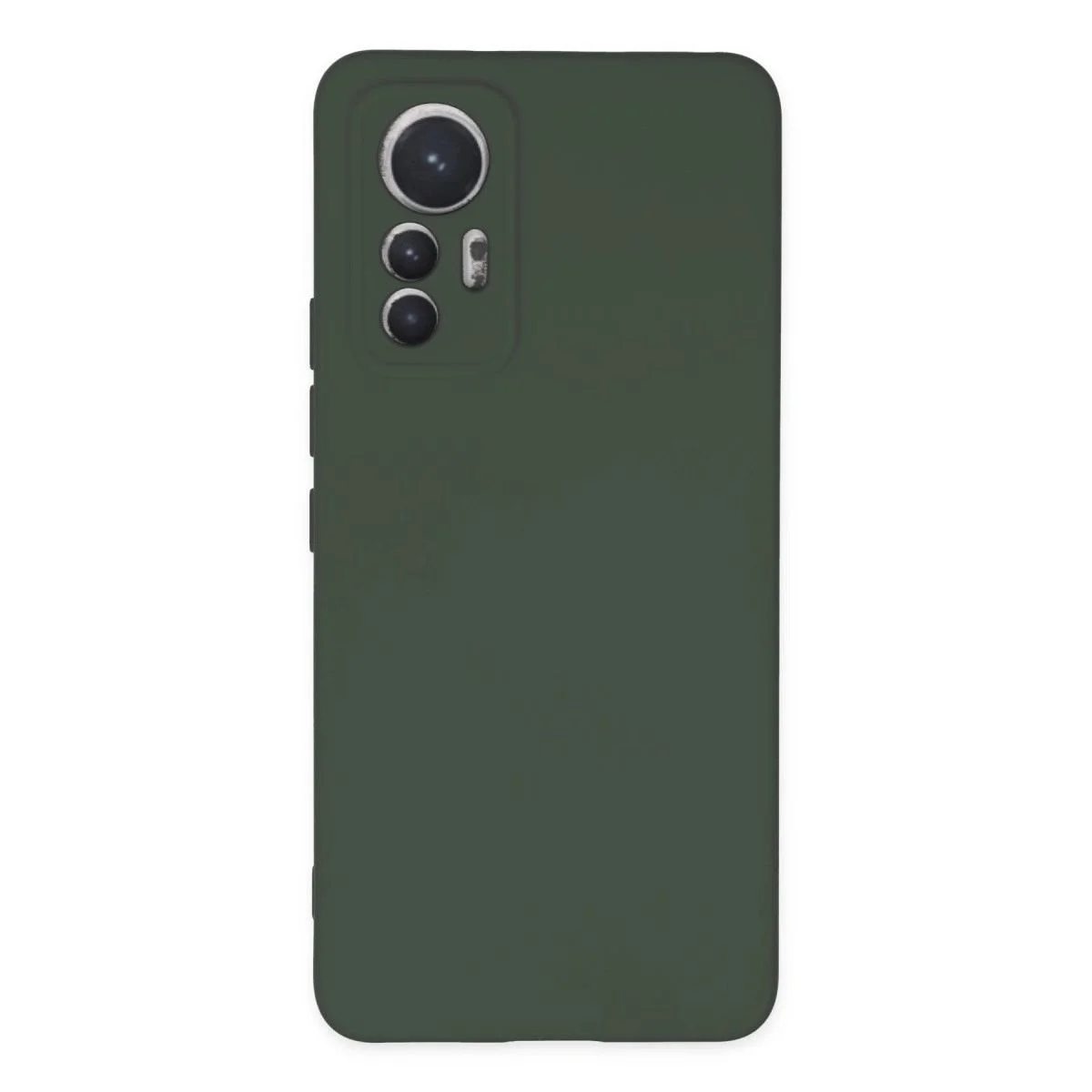 Xiaomi Mi 12 Lite ile Uyumlu Nano İçi Kadife Silikon Kılıf - Koyu Yeşil Fiyatı, Yorumları ve Özellikleri