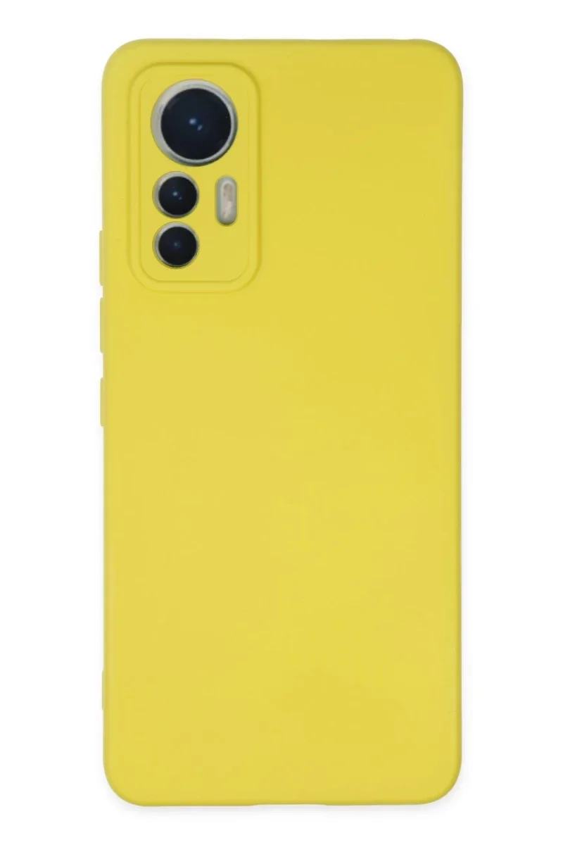Xiaomi Mi 12 Lite Kılıf Nano içi Kadife Silikon - Sarı Fiyatı, Yorumları ve Özellikleri