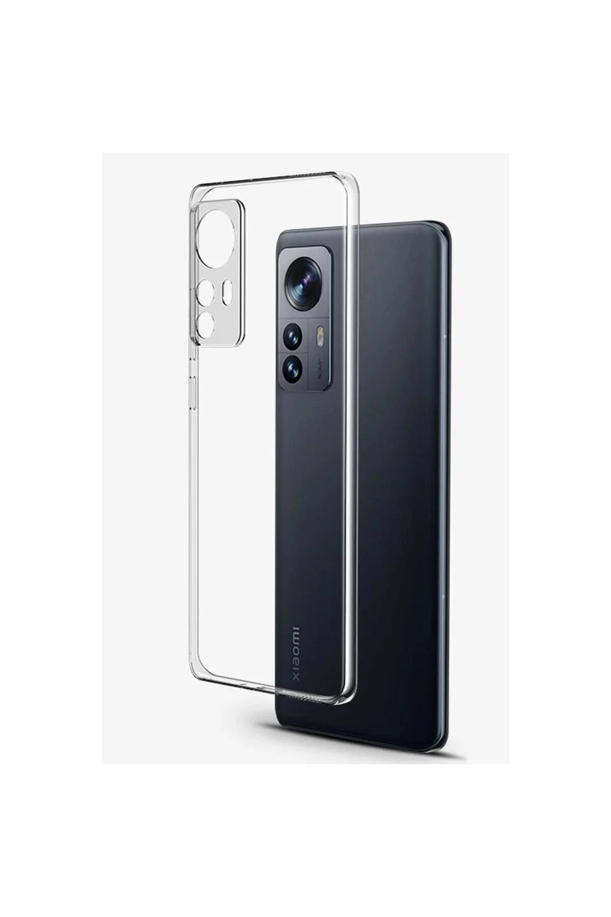 Xiaomi Mi 12 Lite Kılıf Lüx Şeffaf Silikon