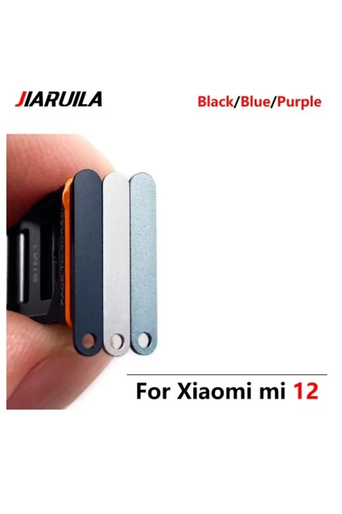 Xiaomi Mi 12  Sim Çekmecesi Mor
