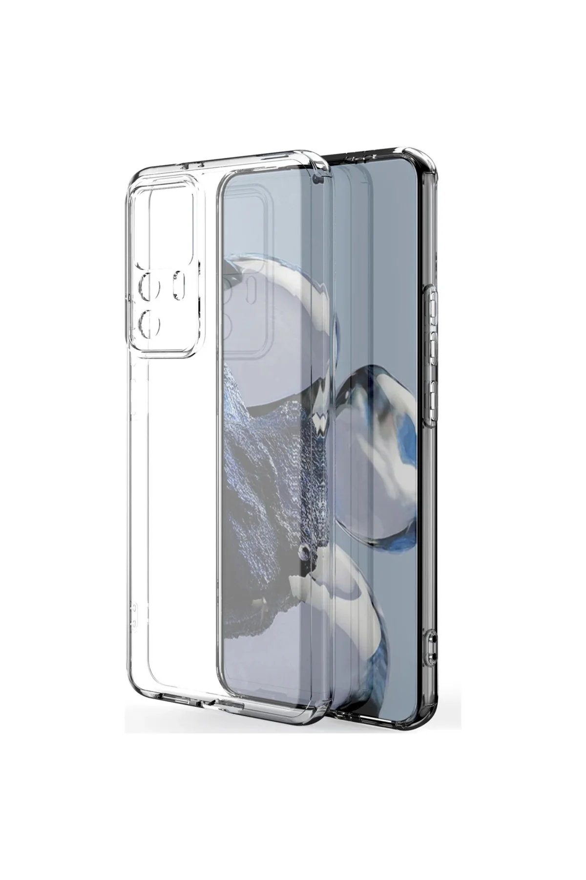 Xiaomi Mi 12T 2.0 MM Korumalı Şeffaf Silikon Kılıf