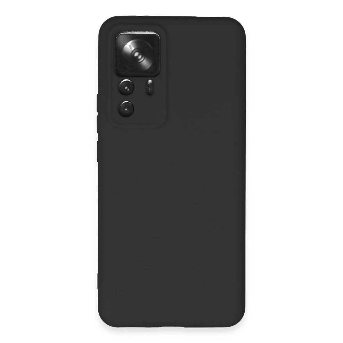 Xiaomi Mi 12t Pro ile Uyumlu Nano İçi Kadife Silikon Kılıf - Siyah Xiaomi Mi 12t Pro ile Uyumlu Nano İçi Kadife Silikon Kılıf - Siyah