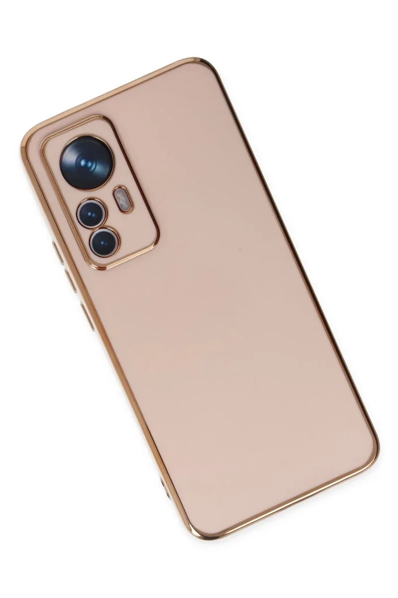 Xiaomi Mi 12T Pro Kılıf Volet Silikon - Pembe