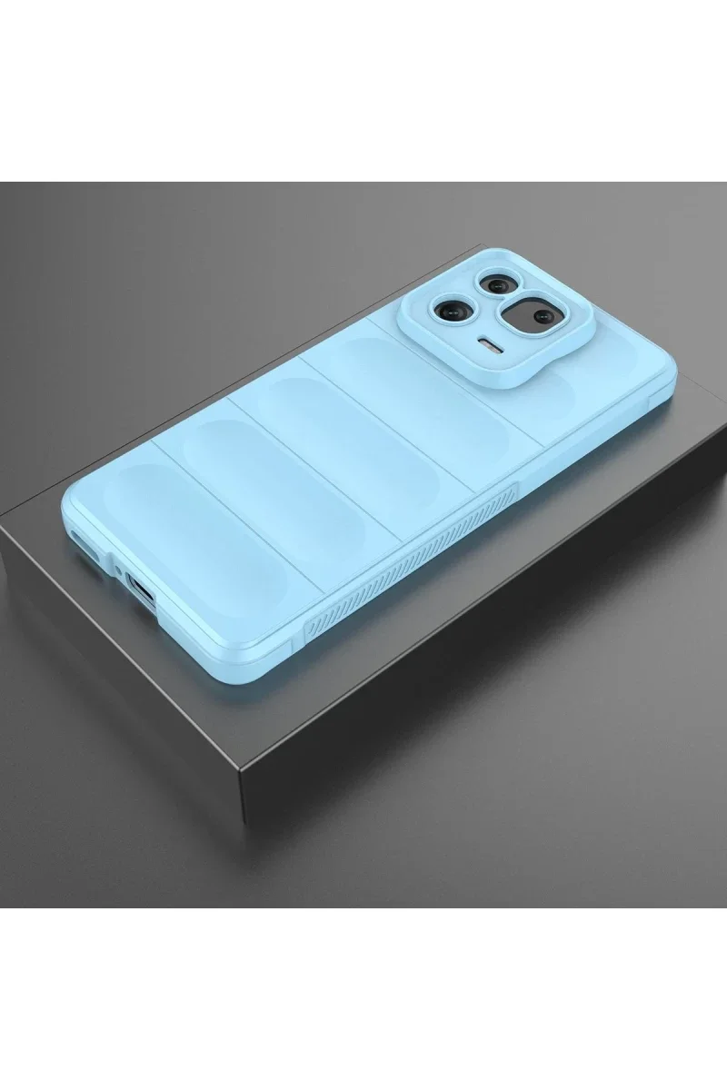 Xiaomi Mi 13 Pro Kılıf Optimum Silikon - Sky Blue