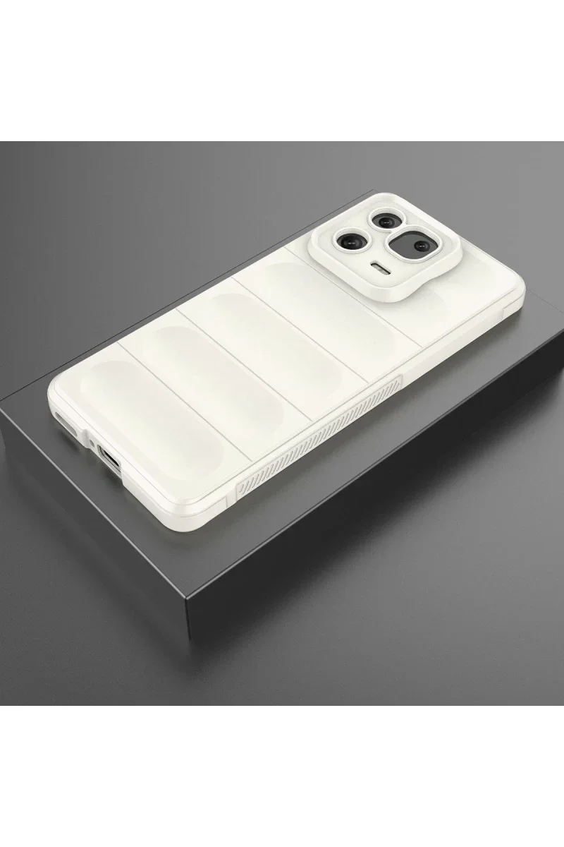 Xiaomi Mi 13 Pro Kılıf Optimum Silikon - Krem Xiaomi Mi 13 Pro Kılıf Optimum Silikon - Krem