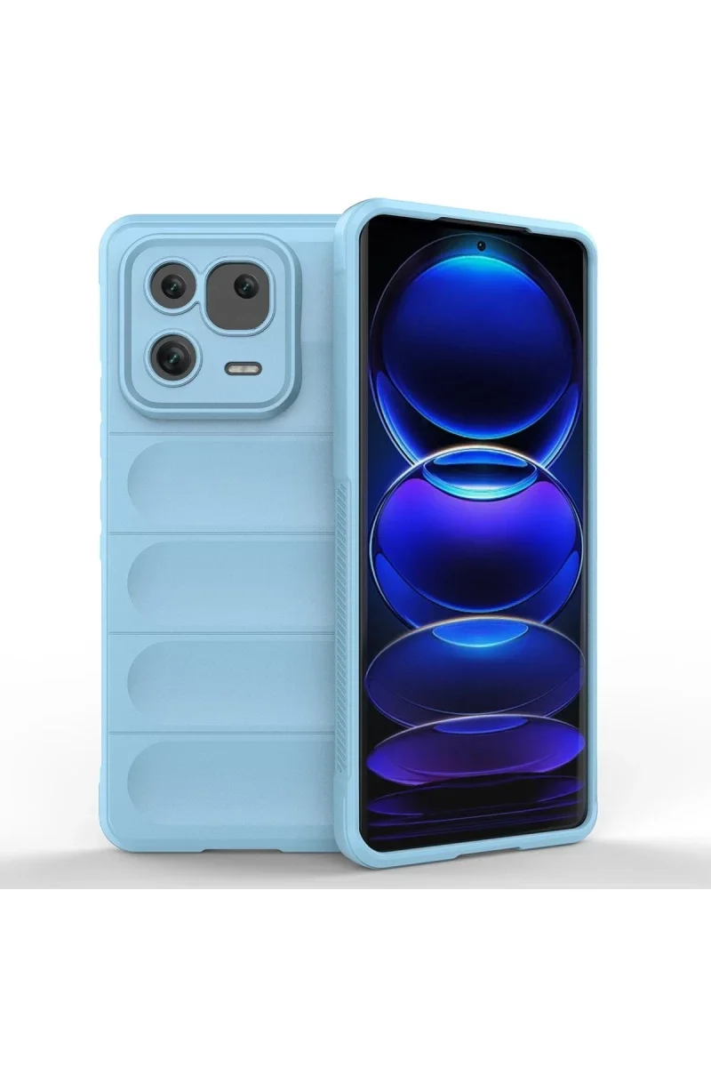 Xiaomi Mi 13 Pro Kılıf Optimum Silikon - Sky Blue