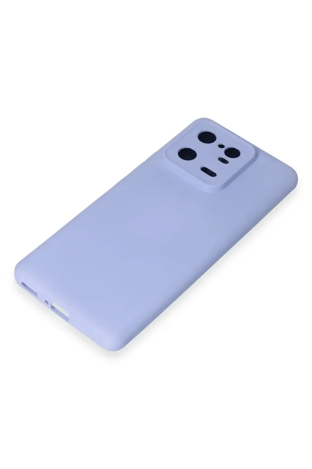 Xiaomi Mi 13 Pro Kılıf Nano içi Kadife Silikon - Lila-(5796)