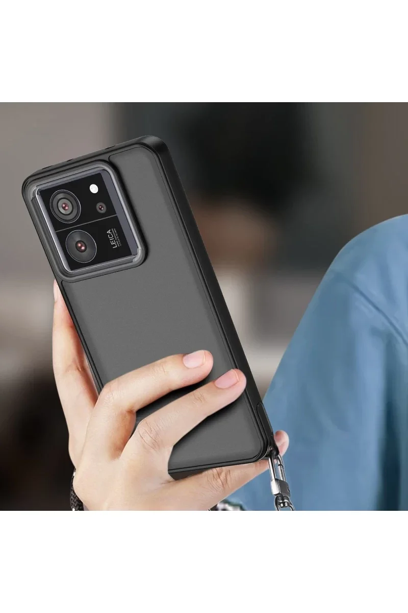 Xiaomi Mi 13T Kılıf Elegant Kapak - Pudra Xiaomi Mi 13T Kılıf Elegant Kapak - Pudra