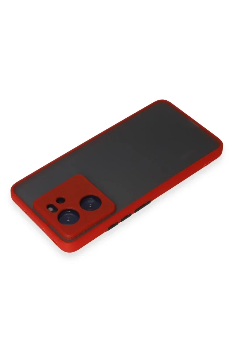Xiaomi Mi 13T Pro Kılıf Montreal Silikon Kapak - Kırmızı Xiaomi Mi 13T Pro Kılıf Montreal Silikon Kapak - Kırmızı
