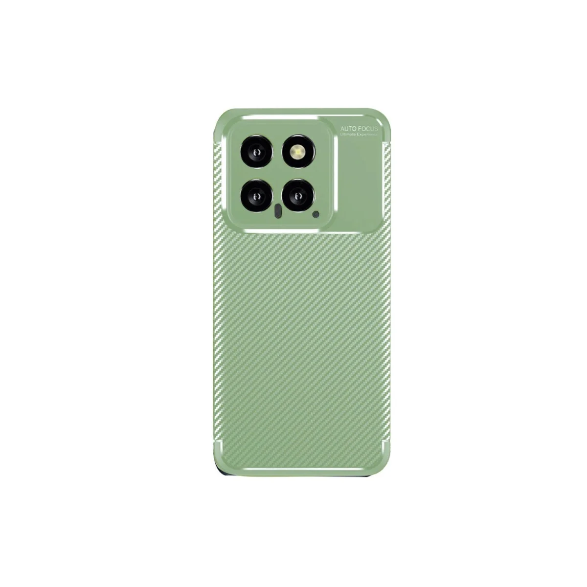 Xiaomi Mi 14t Kılıf Auto Focus Karbon Kapak - Su Yeşili Xiaomi Mi 14t Kılıf Auto Focus Karbon Kapak - Su Yeşili