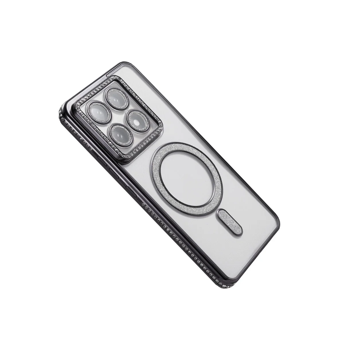 Xiaomi Mi 14t Pro Joke Simli Magneticsafe Kılıf - Siyah Xiaomi Mi 14t Pro Joke Simli Magneticsafe Kılıf - Siyah