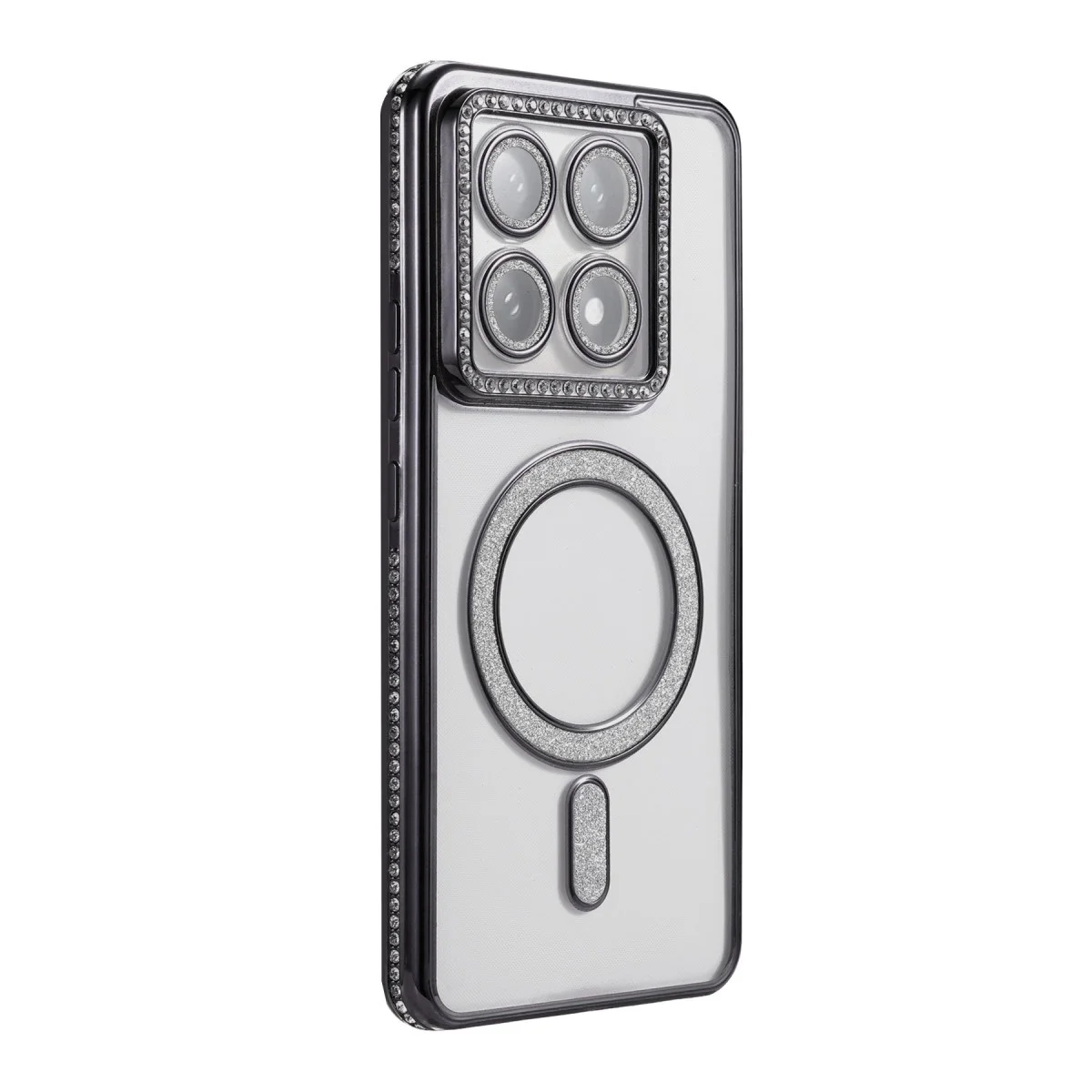 Xiaomi Mi 14t Pro Joke Simli Magneticsafe Kılıf - Siyah Xiaomi Mi 14t Pro Joke Simli Magneticsafe Kılıf - Siyah