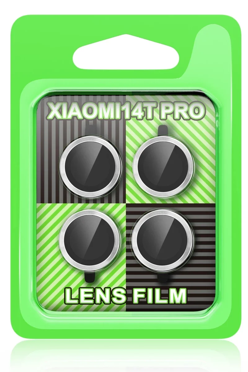 Xiaomi Mi 14T Pro Raze Metal Kamera Lens - Gümüş Xiaomi Mi 14T Pro Raze Metal Kamera Lens - Gümüş