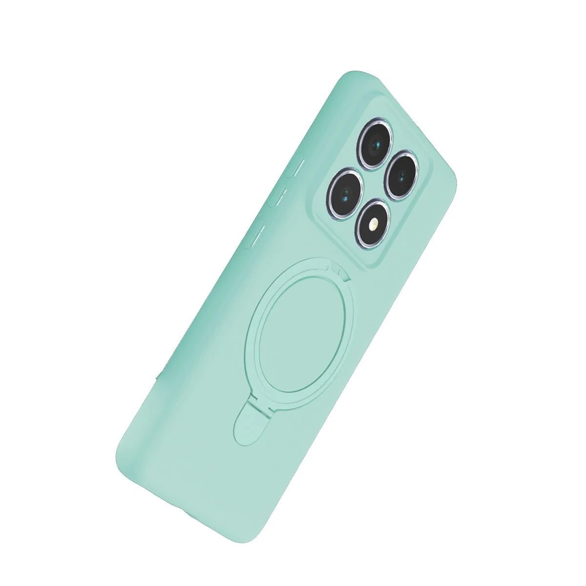 Xiaomi Mi 14t Pro Regal Magsafe Standlı Kapak - Su Yeşili Xiaomi Mi 14t Pro Regal Magsafe Standlı Kapak - Su Yeşili